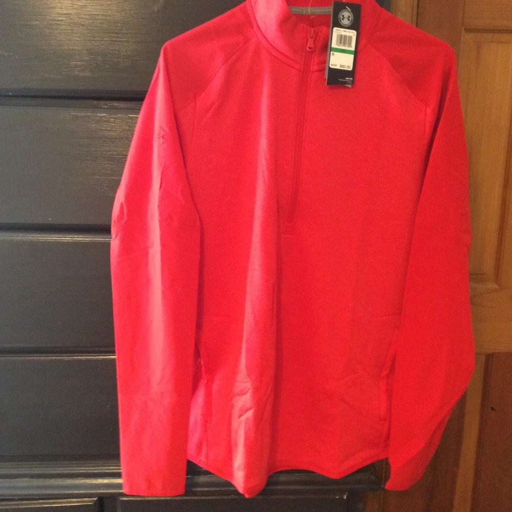 Under armor, red, sizes L